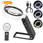 Bysameyee Magnifying Glasses With Light Stand, 20 X10 X3 Cm, Clear New. Price: $22.99.