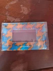 Kikkerland Pocket Size Magnifying Glass Card - 3.25" X 2" Orange & Blue New!. Price: $14.88.