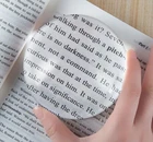 Bijia 3.2 Inch Acrylic Paperweight Magnifier Reading Magnifying Glass - Dome ... New. Price: $25.28.