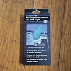 Securebrite Blue Rechargeable Flexible Led Book Light Clip-on 20LM BK3012RSB New. Price: $12.00.