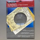Apollo Full Page Magnifier 2X Lens Unbreakable & Scratch Resistant High Power New. Price: $7.95.