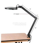 Global Industrial? 5 Diopter Led Magnifying Lamp With Covered Metal Arm, Black New. Price: $241.19.