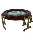 Vintage Wooden Framed Desk Magnifying Glass 5 Lens Made China Used. Price: $12.74.