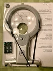 New Dritz Hands Free Led Light Up Magnifier Magnifying Glass Mip. Price: $17.95.