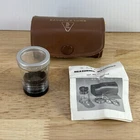 Bausch & Lomb Measuring Magnifier Eye Loupe Leather Case 81-34-35 Vintage Used. Price: $26.95.