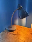 Desk Lamp Gray/blue Goose Neck Style CHINA(3590TOTE23) Good Condition Used. Price: $21.99.