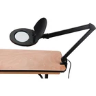 Global Industrial 5 Diopter Led Magnifying Lamp With Covered Metal Arm, Black New. Price: $130.99.