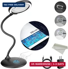 5X Rechargeable Magnifying Glass With Stand, Raweao Dimmable Lighted New. Price: $38.98.