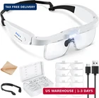 Jarlink Magnifying With Light, Glasses Lenses 0.75-4.0X New. Price: $30.37.