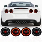 Led Diamond Tail Lights For 2005-2013 Chevy Corvette C6 Set Of 4PC Black Housing New. Price: $198.99.