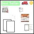 Large 7" X 5" Magdepo Magnifying Lens - Ideal For Seniors & Readers The Go New. Price: $16.99.