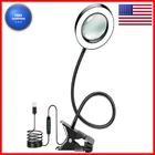 Macasa 10X Magnifying Glass Light And Timer 2 Desk Lamp 3 Color New. Price: $34.60.