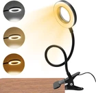 5X Magnifying Glass With Light, 3 Color Modes Led Lighted Desk Lamp, Usb Powered New. Price: $31.45.
