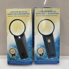 2 Pack Dmi Lighted Hand-held Magnifier 3X Lens W/ 5X Bifocal New. Price: $14.88.