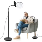 Magnifying Glass With Light Stand 10X 20X, 36 Led Dimmable Floor Magnifyi... New. Price: $37.70.