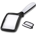 Folding Handheld Magnifying Glass With Light, 5X Large Rectangle Reading Magn... New. Price: $24.25.