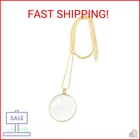 Qianyu 5X Magnifier Monocle Lens Necklace Chain Vintage Magnifying Glass Loupe New. Price: $9.01.