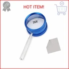Rongon Handheld Reading Magnifier, 35X High-power Magnifying Glass Small New. Price: $19.09.