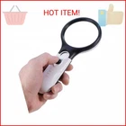 Cute New 45X Handheld Magnifying Glass Reading Lens 3 Led Light Jewelry Loup. Price: $14.07.