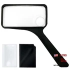 Magdepo 3X/5X Rectangular Large Handheld Magnifying Glass Bifocal Magnifier New. Price: $22.16.