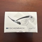 Eschenbach Max Tv Glasses 2.1X Magnification 162411 User Manual Box German New. Price: $139.99.
