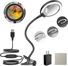 Led Magnifying With Clamp, Raweao 3X Lighted Glass Fo New. Price: $40.56.