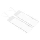 Patikil Bookmark Magnifier With Ruler, 2 Pack 3X 190MMX65MMX0.5MM, White New. Price: $12.82.