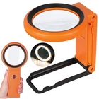 Magnifying Glass With Light Stand, Foldable Handheld 18 ... New. Price: $22.17.