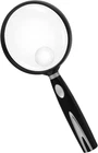 Handheld Reading Magnifier, 10X 75MM Shatterproof Lens, Non-slip New. Price: $12.23.
