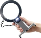 Arsuk 2X Hands Free Chest Rest Led Magnifier For Reading Silver Black New. Price: $16.98.