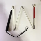 Ambutech Foldable Blind Cane 56 White Roller Tip Wrist Strap Adult Used. Price: $14.99.