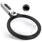 Large Magnifying With Light, Ebbnivs Handheld Glasses Black New. Price: $29.71.