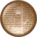 Ownmy 4" Glass Magnifier,glide Paperweight Magnifying Dome,crystal New. Price: $24.17.