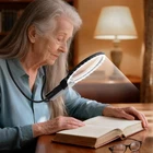 Magnifying Glass With Light Hands Free For Reading 5.5 Inch 5X, Led Wit... New. Price: $33.11.