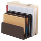 Mobilevision Executive Dark Brown Desktop File Folder Organizer And Paper Tray New. Price: $56.53.
