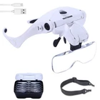 Yoctosun Led Magnifier, Rechargeable Hands Free Headband Magnifying Glasses New. Price: $25.35.