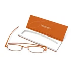 If Compact Lenses Readers Slim Flat-folding Unisex Reading Glasses Cinnamon... New. Price: $31.90.