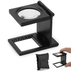 Rongon Pocket Magnifier Small Folding Magnifying Glasses 10X 28MM 1, Black New. Price: $15.63.