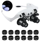 Nzqxjxz Hands Head Magnifying Glasses Magnifier Light 1X 2X 3X 5X 6X 8X Ideal New. Price: $32.88.