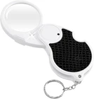 Magnifying Glass With Light, 5X Pocket Magnifier, Lightweight Led Illuminated New. Price: $11.53.