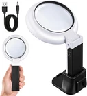 Magnifying Glass With Light Stand, 3-MODE Illuminated For New. Price: $22.14.