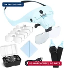 Yoctosun Magnifying Glasses With Light For Close Work, Head Magnifier 4 Led New. Price: $33.94.