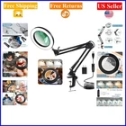 12X Magnifying Glass With Light & Stand, Adjustable, Lens, Black New. Price: $77.49.