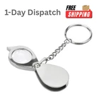 Rongon 10X Jewelers Loupe Magnifier Folding Keychain Magnifying Glass New. Price: $14.99.