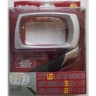 Ultraoptix Folding 2X3 Lighted Magnifier, 3X New. Price: $26.24.