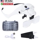 Yoctosun Headband Magnifier Lens 1X-3.5X 4 Led Rechargeable From Usa New. Price: $26.88.
