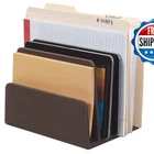 Mobilevision Executive Dark Brown Desktop File Folder Organizer And Paper Tray New. Price: $60.69.
