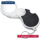 Techshare Magnifying With Light, Lighted Glass, Handheld Pocket New. Price: $8.79.