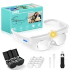 Magnifying Glasses With Lights,flip-up Rechargeable Hands Free Headband Magni... New. Price: $22.51.