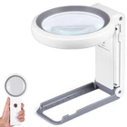 Magnifying Glass With Light Stand, Foldable Handheld 18 ... New. Price: $19.30.